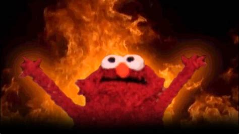 fire; potty; hehasrisen;. . Elmo in hell meme